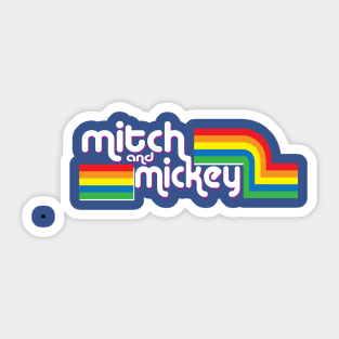 Mitch And Mickey Sticker